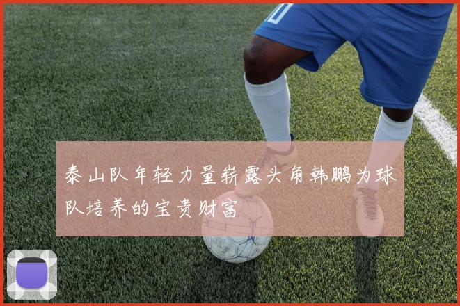 泰山队年轻力量崭露头角韩鹏为球队培养的宝贵财富
